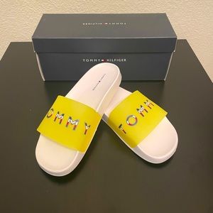 Tommy Hilfiger Slides Yellow 700 size 8m
